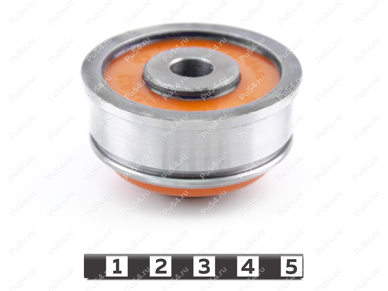 TAYGA Snowmobile motor mount, Product Code 50-12-023, Polyurethane, PU54/M72/оранжевый, Image №1