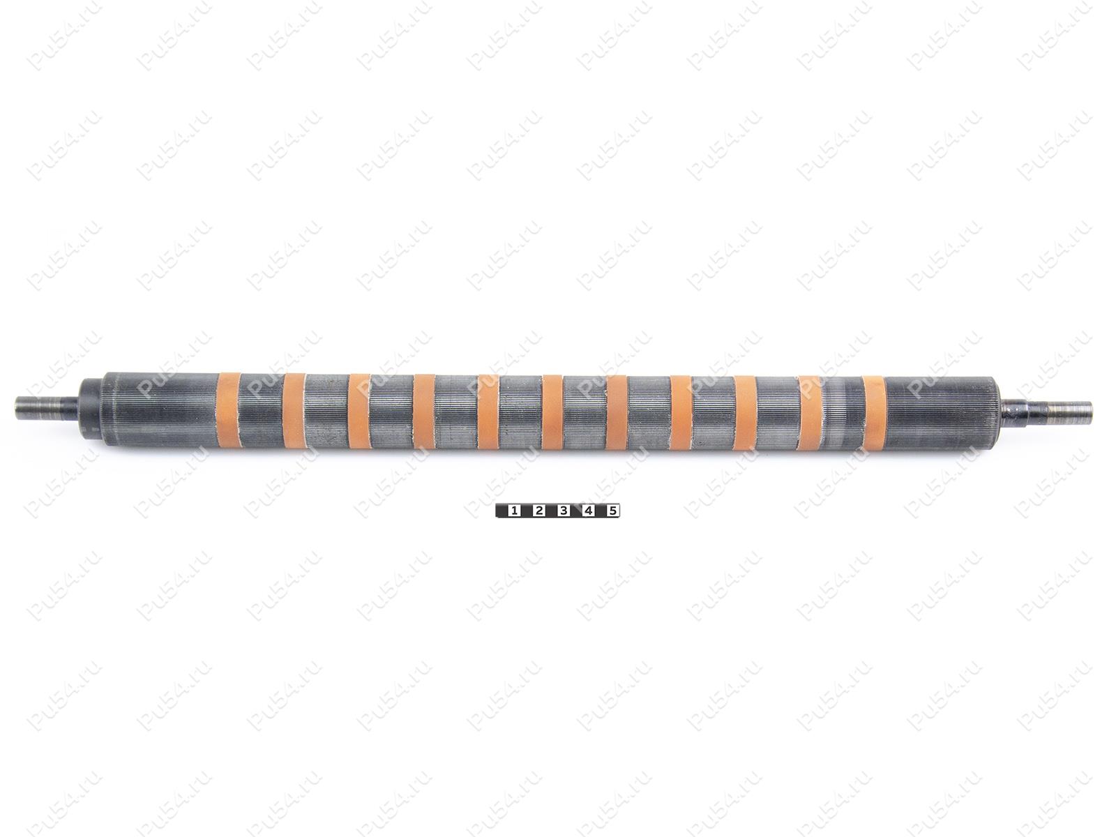 Roller D 30,8 x d 24 x H 440  (restoration), Product Code 333-01-942, Polyurethane, PU54/M72/оранжевый, Image №1