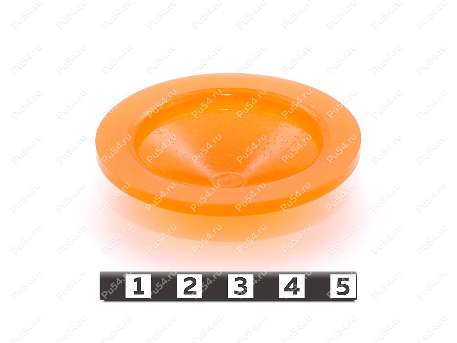 Прокладка крышки канистры D= 57.5мм, Product Code 33-01-1671, Polyurethane, PU54/M72/оранжевый, Image №1