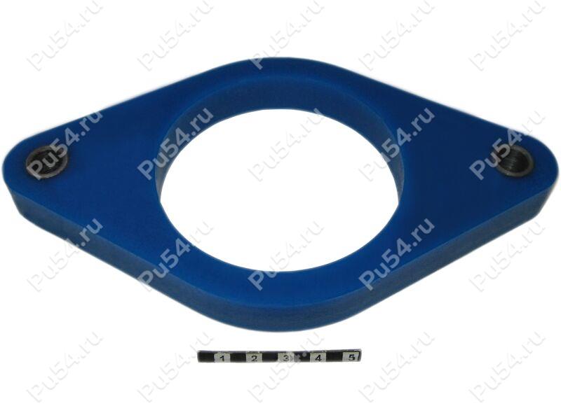 Shock absorber rear strut spacer, 20 mm, Product Code 2-12-1142, Polyurethane, Полипропилен со втулками синий, Image №1