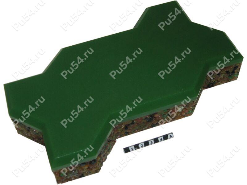 Paving tile "Wave", Product Code 34-05-006, Polyurethane, Image №1