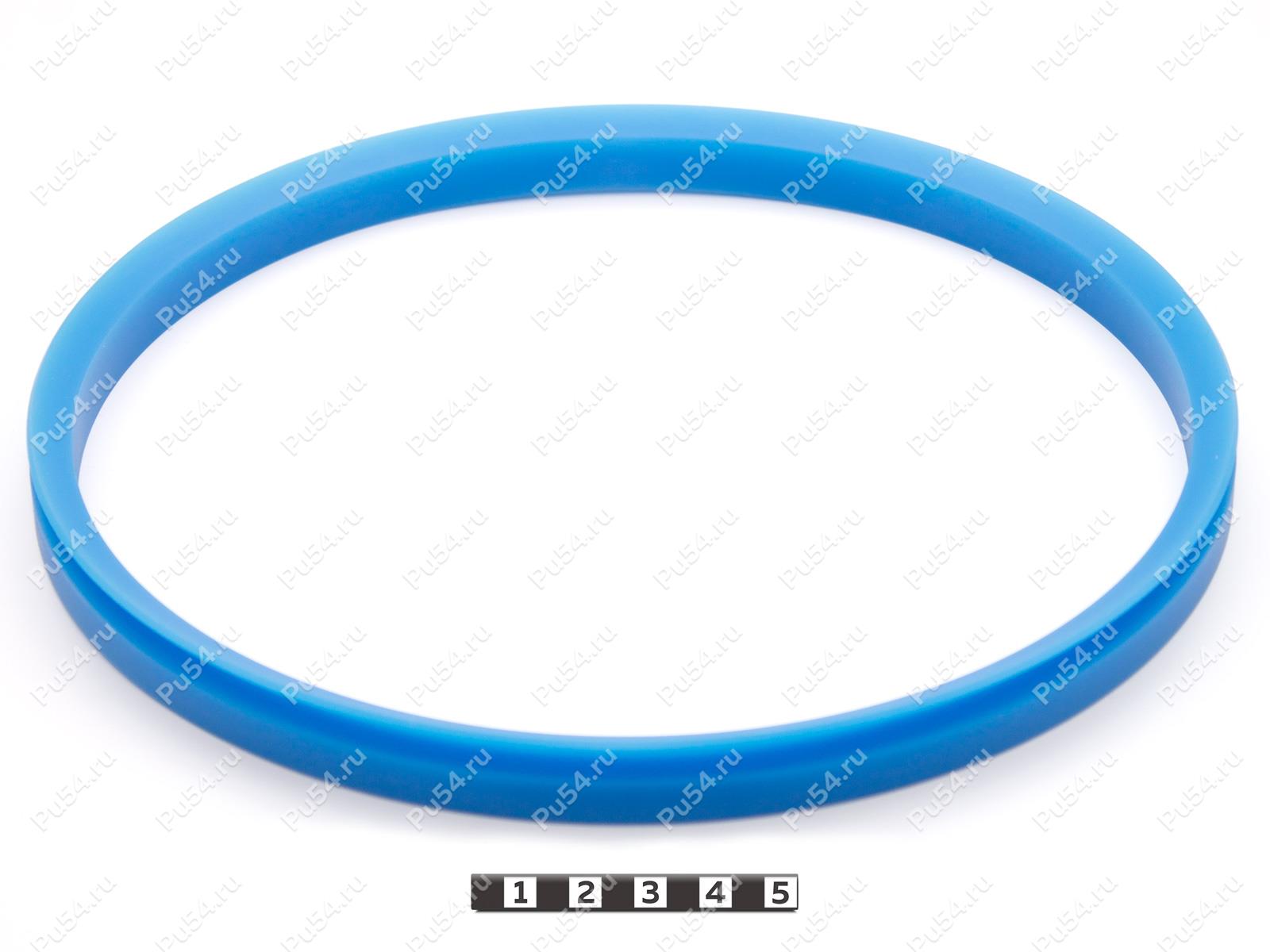 Роторное уплотнение V-208:  d=200; C=8; A=10; B=15, Product Code 33-78-119, Polyurethane, PU54/M87/синий, Image №1