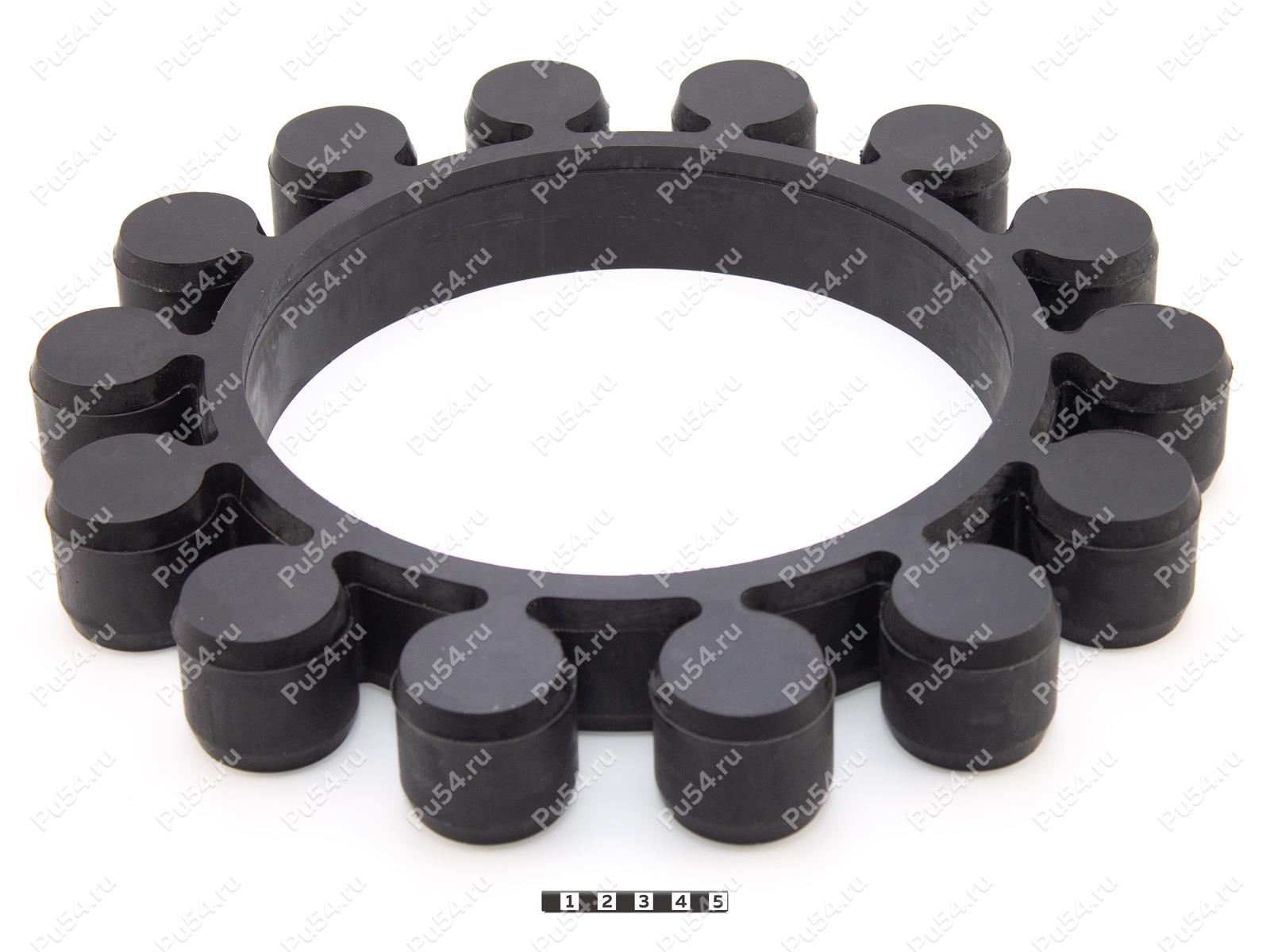 Эластичный элемент муфты, аналог TSCHAN-S 400, Product Code 33-99-93516, Polyurethane, PU54/E98/черный, Image №1