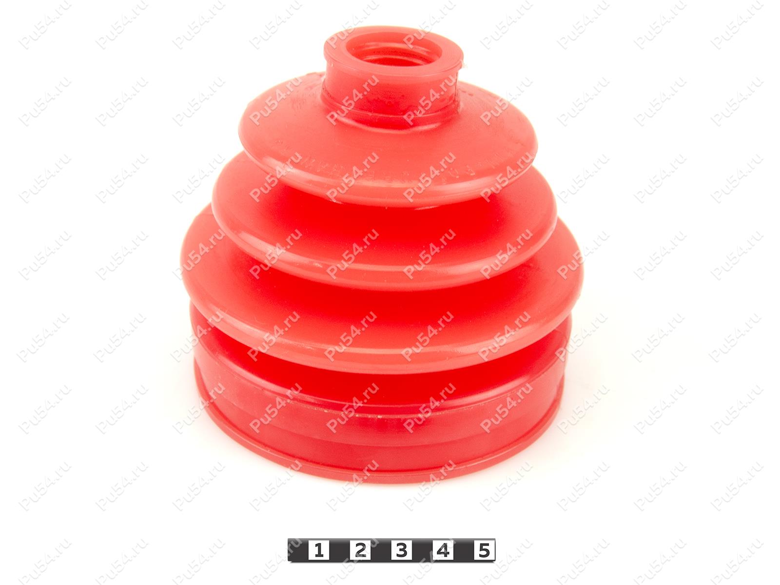 CV-joint dust boot, Product Code 7-05-005, Polyurethane, PU54/M71/orange, Image №1