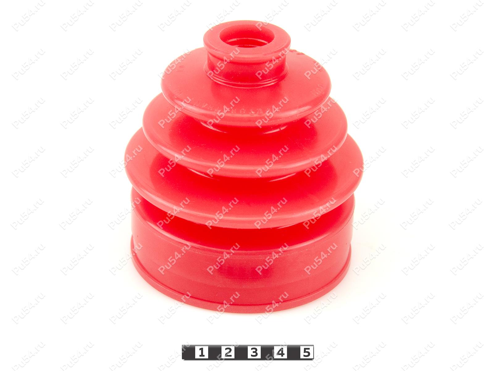 CV-joint dust boot (outer), Product Code 7-05-127, Polyurethane, PU54/M71/orange, Image №1