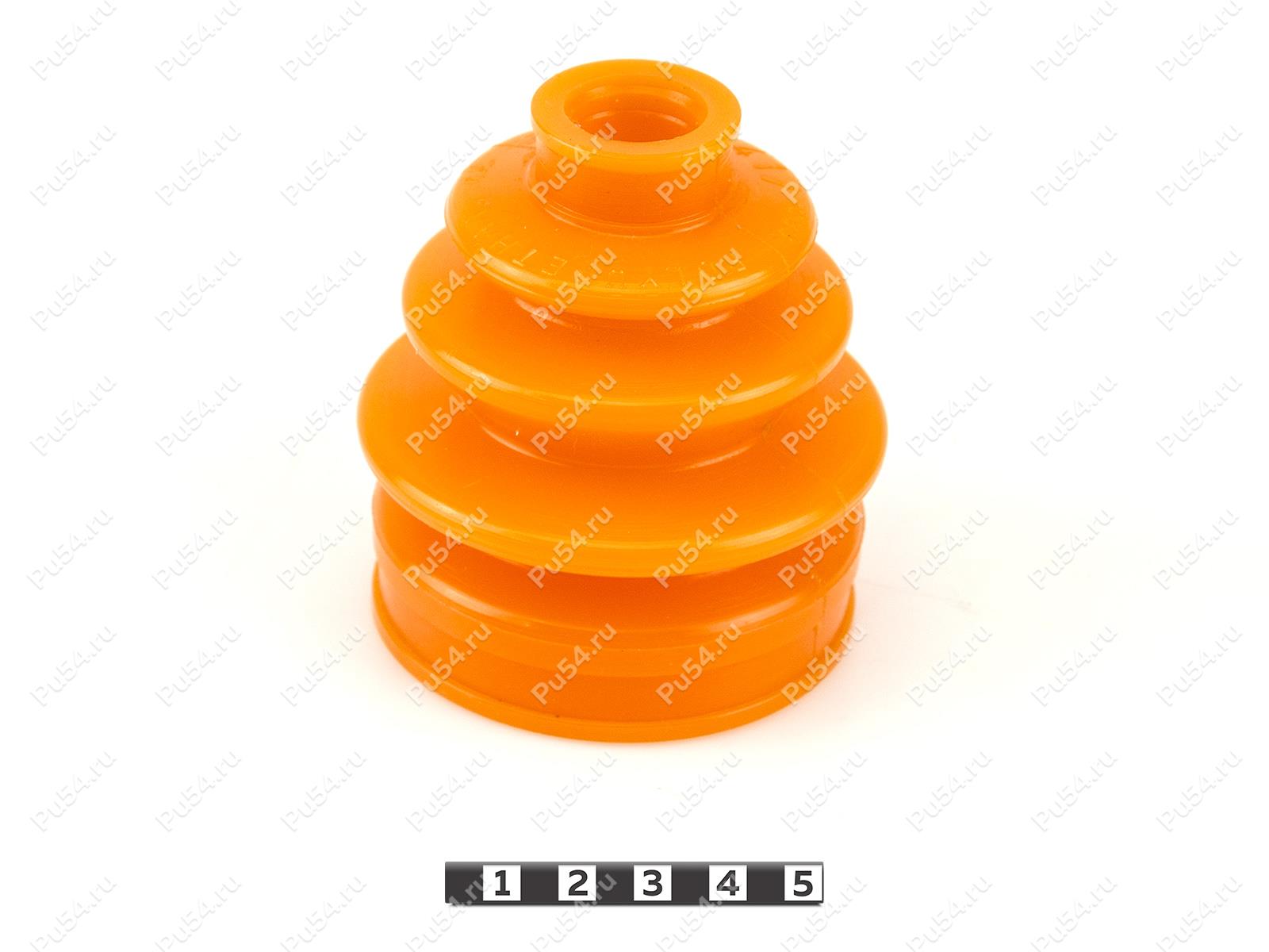 CV-joint dust boot, Product Code 7-05-417, Polyurethane, PU54/E72/red, Image №1