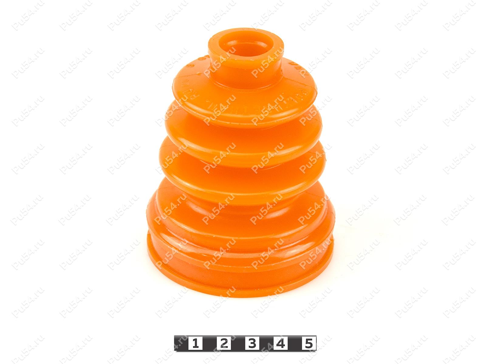 CV-joint dust boot (outer), front suspension, Product Code 8-05-012, Polyurethane, PU54/E72/red, Image №1