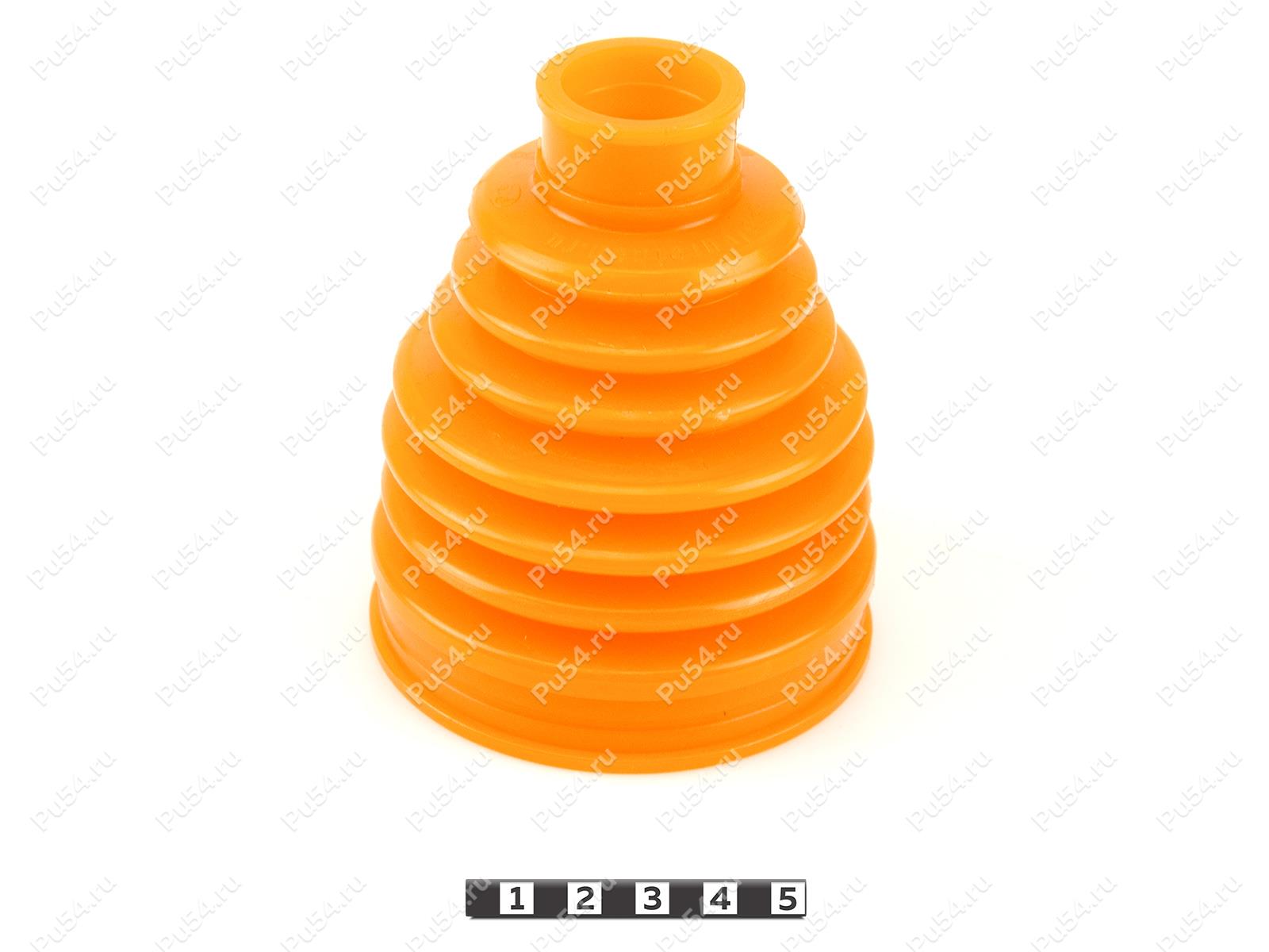 CV-joint dust boot, Product Code 8-05-017, Polyurethane, PU54/E72/red, Image №1