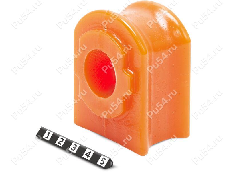 Stabilizer bushing, rear suspension, ID =24,5 mm, Product Code 1-01-883, Polyurethane, PU54/M71/orange, Image №1