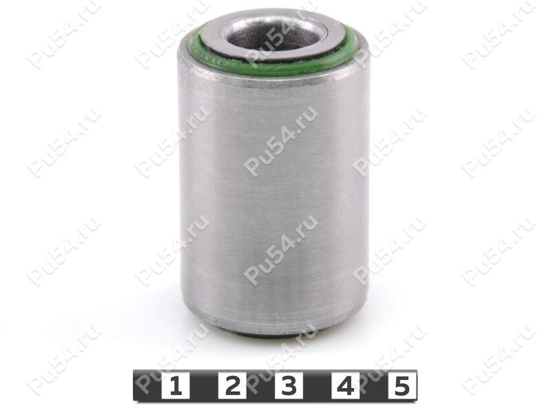 Lateral rod (Panhard rod) silent block, pressed-in, Product Code 14-06-0082, Polyurethane, PU54/M80/green, Image №1