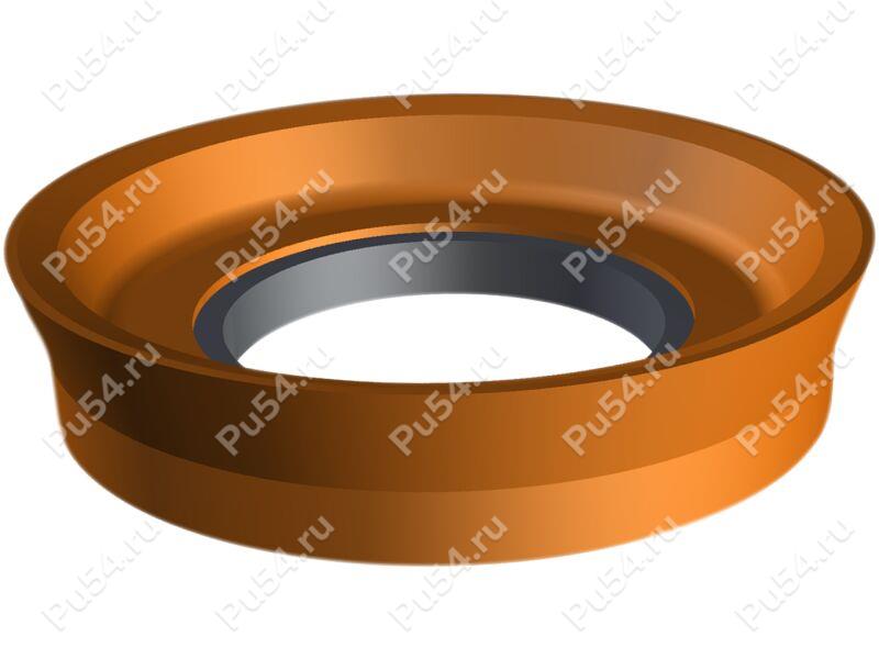 Concrete pump plunger, Product Code 378-00-018, Polyurethane, green, Image №1