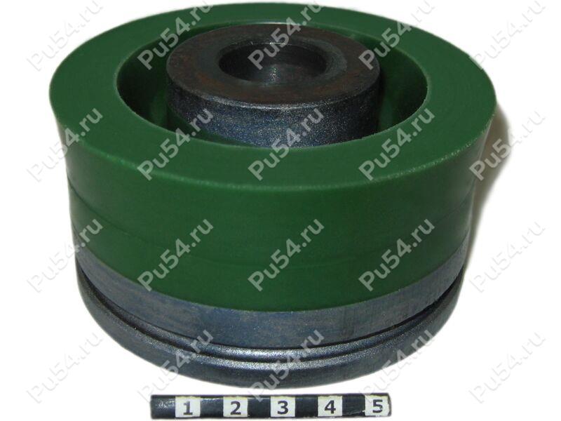 Concrete pump plunger, Product Code 378-00-021, Polyurethane, PU54/K80/dark green, Image №1