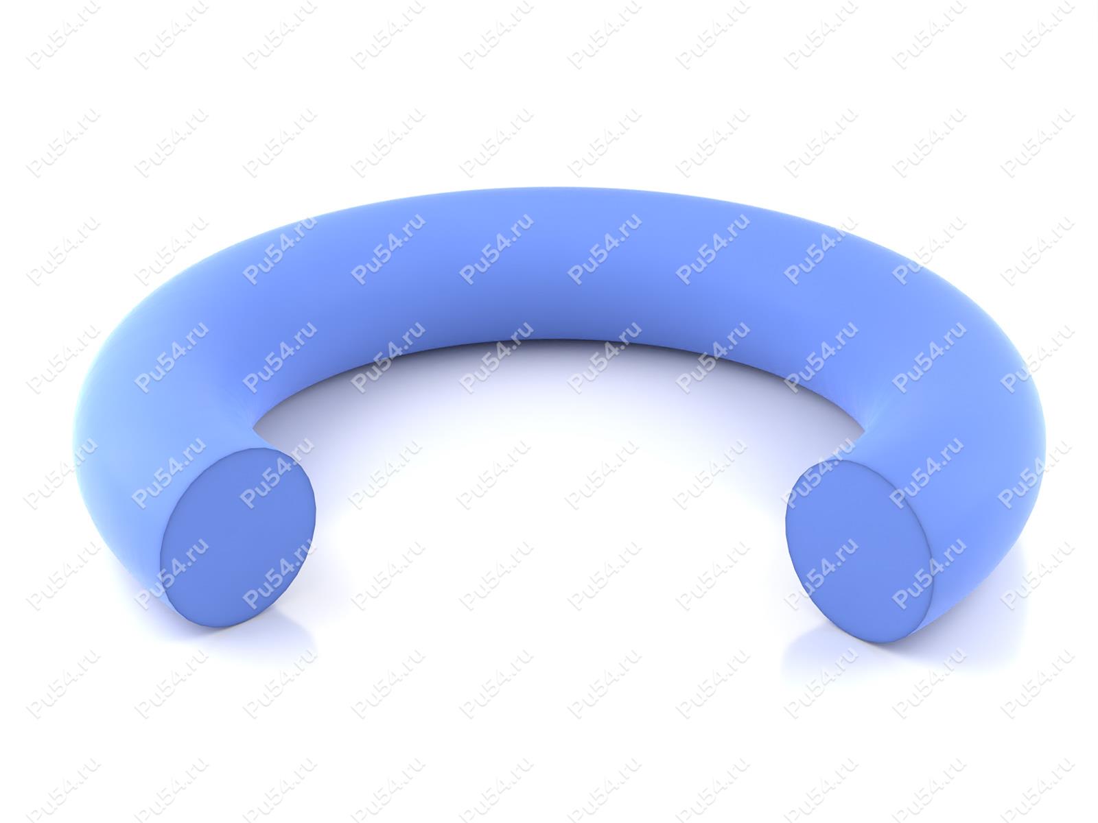 Кольцо 228x2,5 круглого сечения уплотнительное (DFL-106 228*2,5), Product Code 78-00-925035, Polyurethane, PU54/M87/синий, Image №1