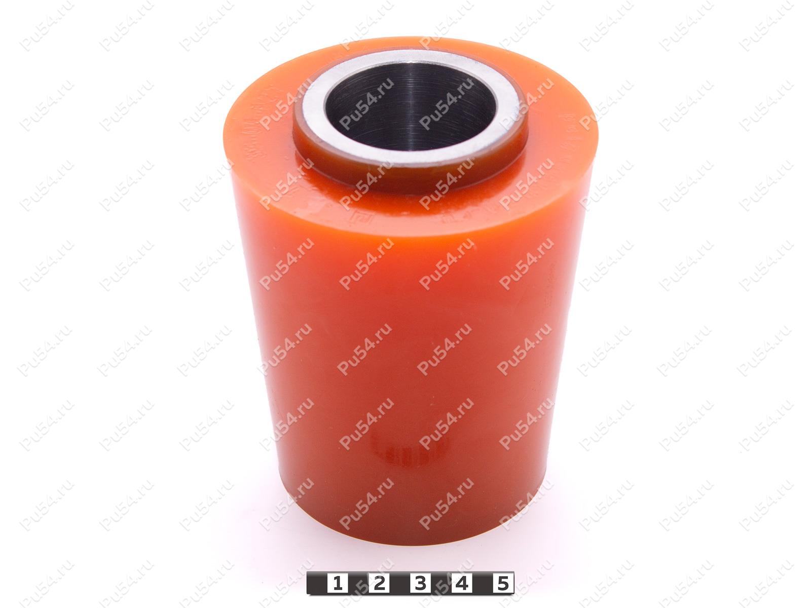 Сайлентблок большой D90 x d 41 x H 102 мм., Product Code 33-06-927, Polyurethane, PU54/M72/оранжевый, Image №1