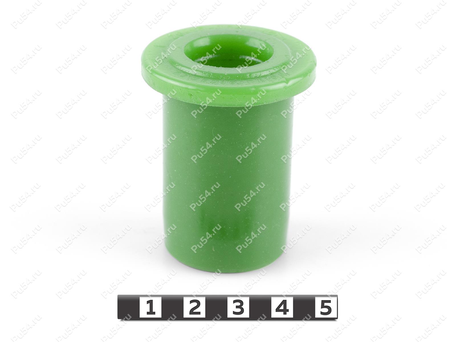 Spring bushing, rear suspension (spring), Product Code 26-10-005, Polyurethane, PU54/M80/зеленый, Image №1