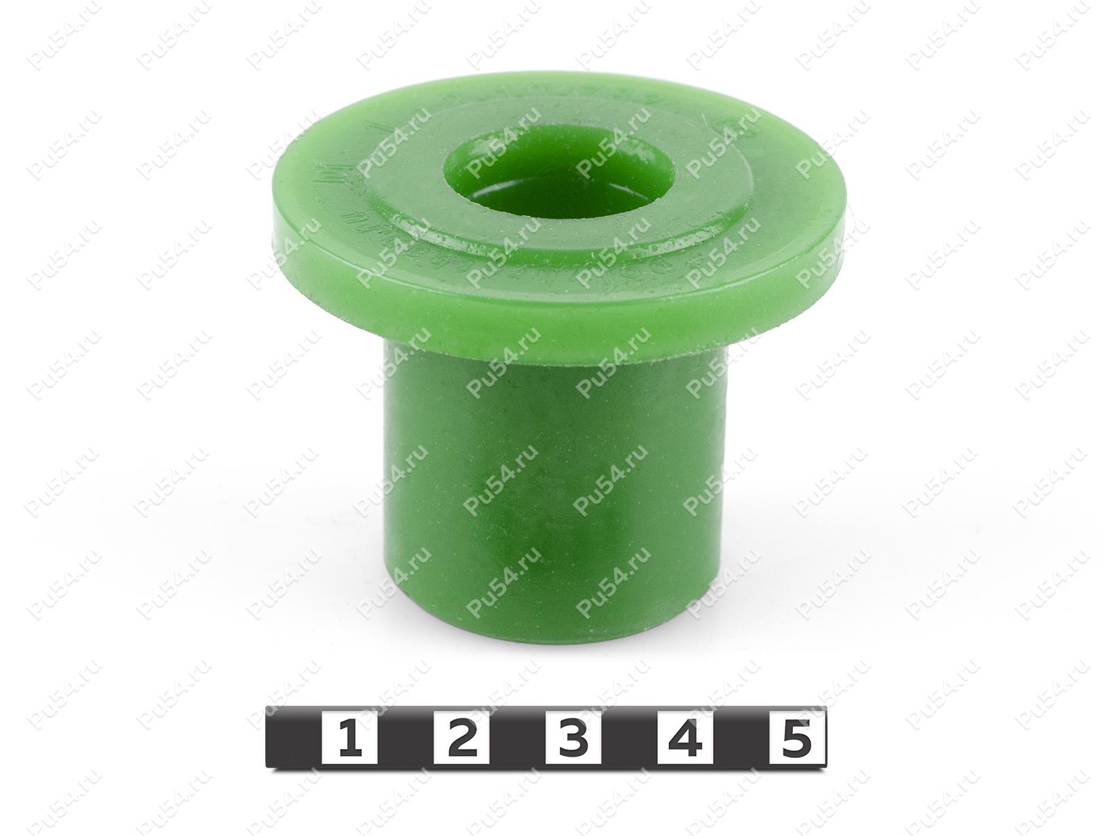 Spring bushing, rear suspension (spring), Product Code 2-10-782, Polyurethane, PU54i/K80/темно-зеленый, Image №1