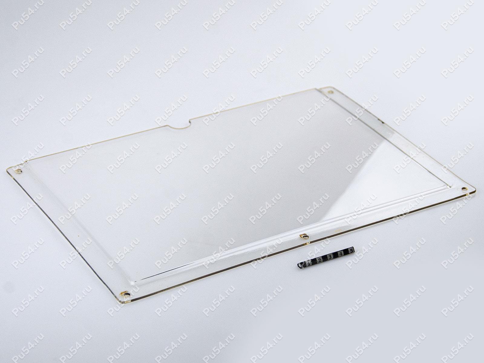 Plastic paper shield, A4 (horizontal), Product Code 56-01-502-02, Polyurethane, Image №1
