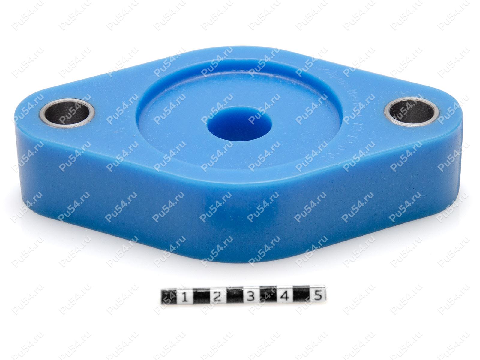 Проставка опоры заднего амортизатора 30мм, Product Code 12-12-0203, Polyurethane, PU54/M87/синий, Image №1