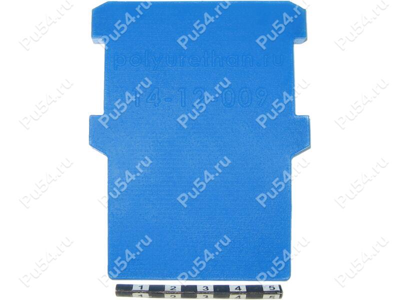 Spring inner spacer, rear suspension, Product Code 14-12-009, Polyurethane, PU54/M87/синий, Image №1