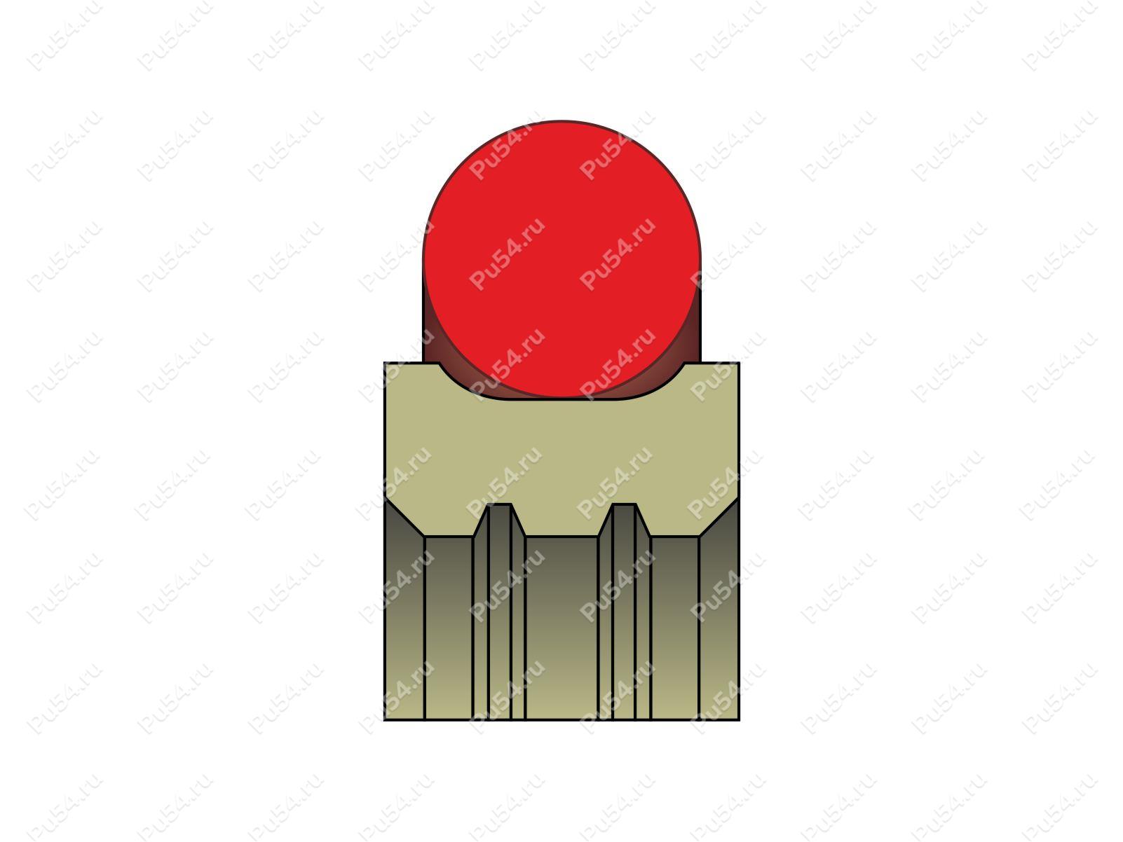 Роторное уплотнение 12x16,9x2,2 аналог K702 KASTAS Roto Glyd Ring, Product Code 70-08-5280, Polyurethane, PTFE+PU92*M, Image №1
