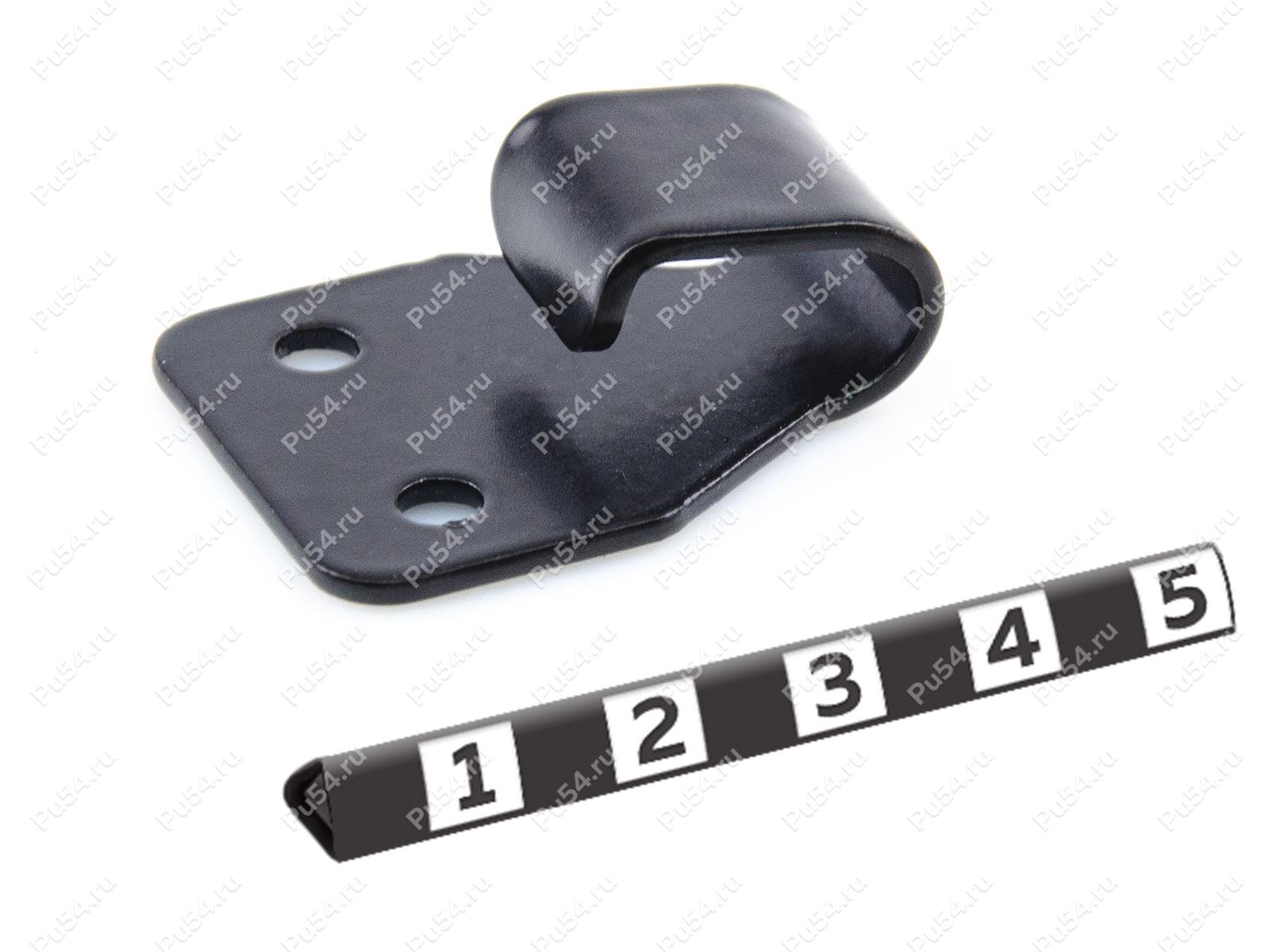 Thin hook, type one (fixed), Product Code 33-00-175-01, Polyurethane, Image №1