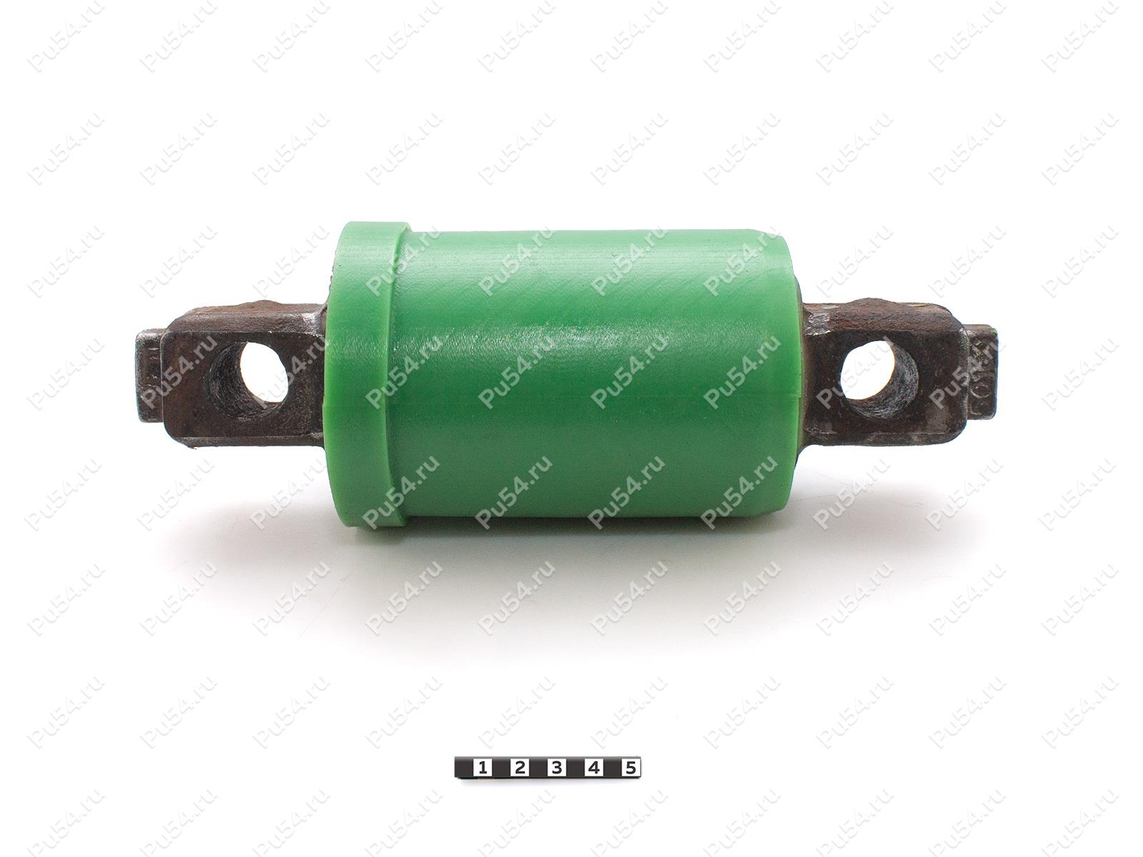 Beam silent block (large), Product Code 331-06-007, Polyurethane, PU54/M80/зеленый, Image №1