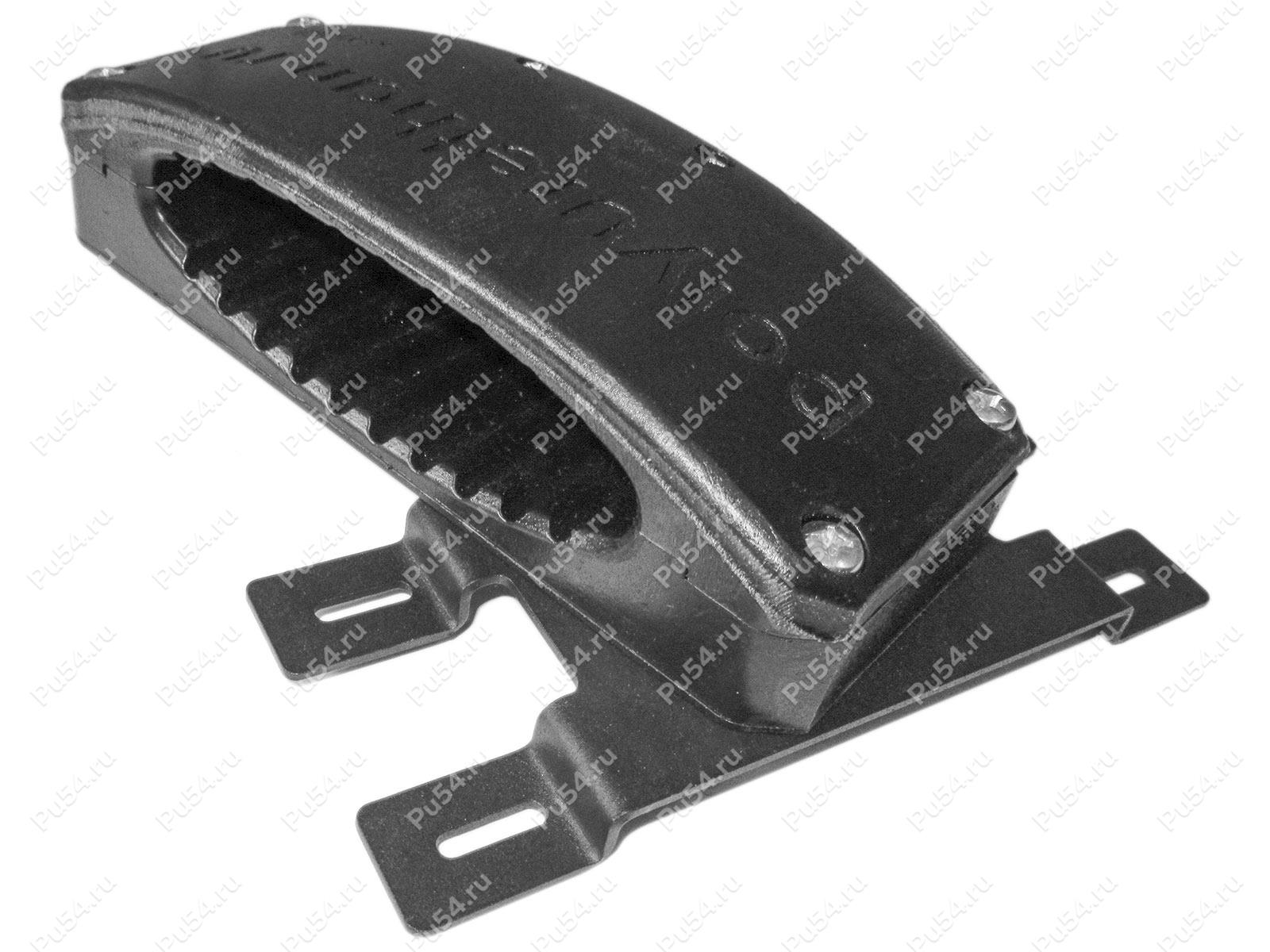 Gun butt holder with metal part., Product Code 33-20-172, Polyurethane, black, Image №1
