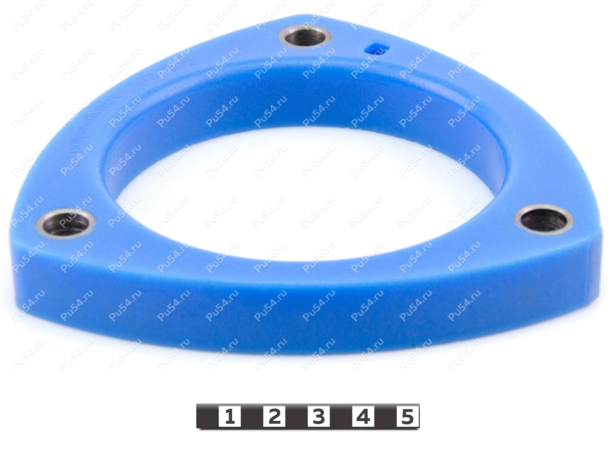 Front shock absorber strut spacer, low (lift+ 20 mm), Product Code 9-12-1372, Polyurethane, Полипропилен со втулками синий, Image №1