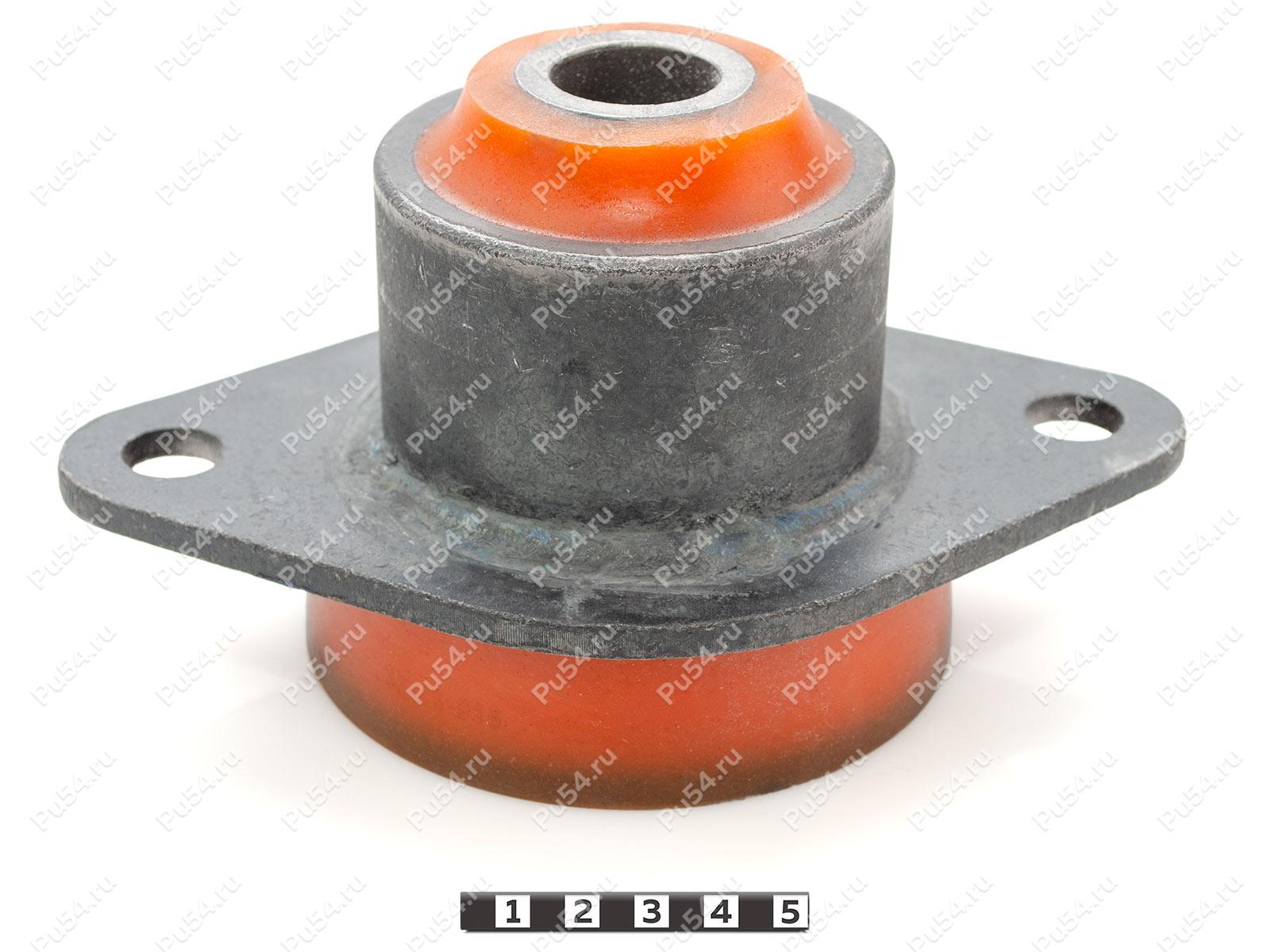 Сайлентблок буровой установки, Product Code 33-06-916, Polyurethane, PU54/M72/оранжевый, Image №1