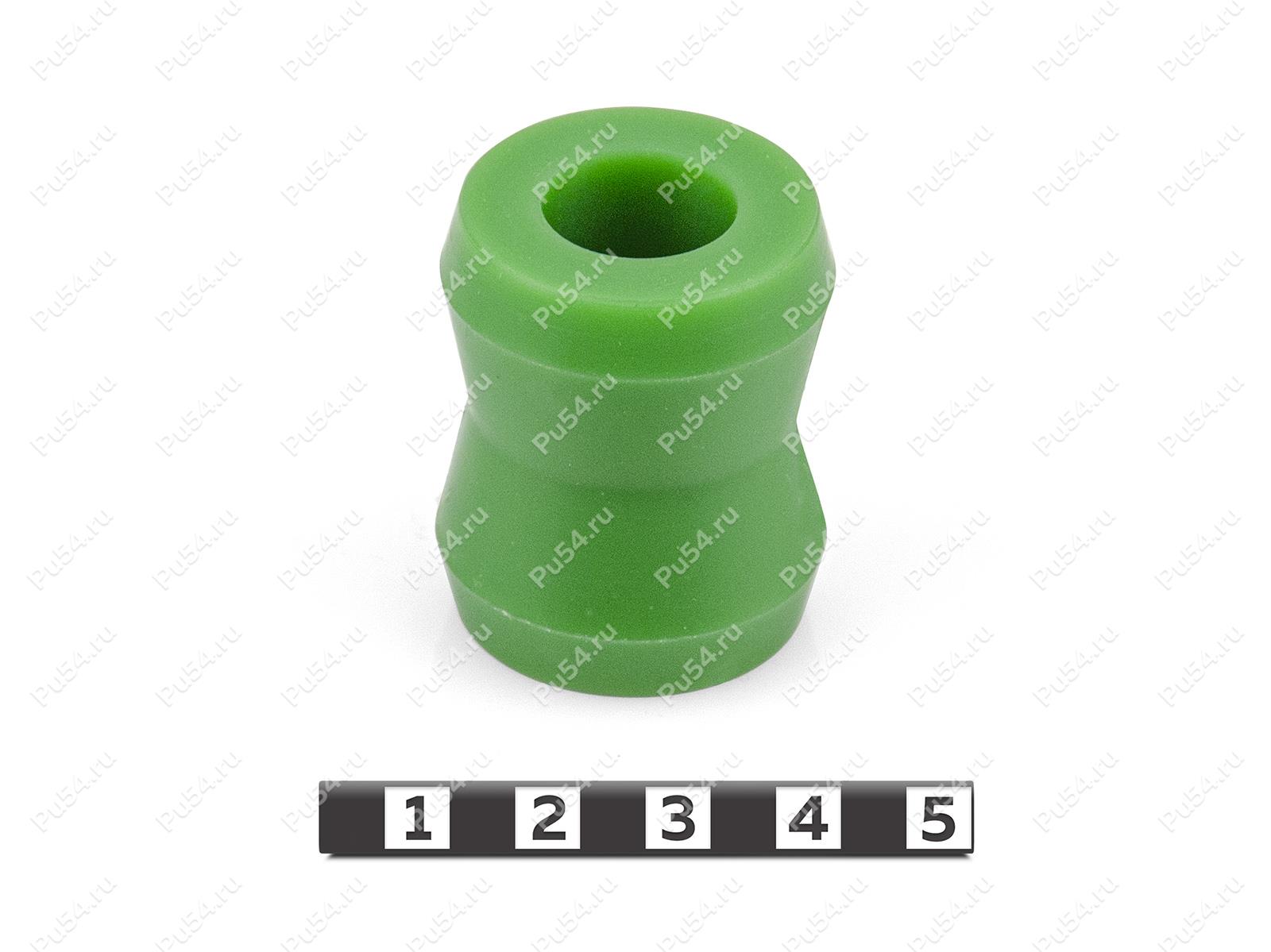 Shock absorber bushing, rear suspension, Product Code 17-03-0012, Polyurethane, PU54/M72/оранжевый, Image №1