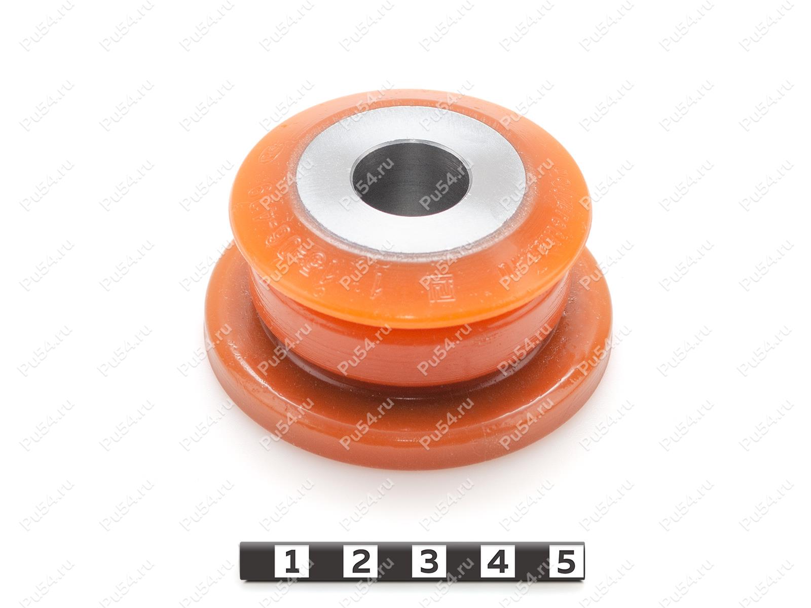 Сайлентблок переднего подрамника задний, Product Code 15-06-429, Polyurethane, PU54/M72/оранжевый, Image №1