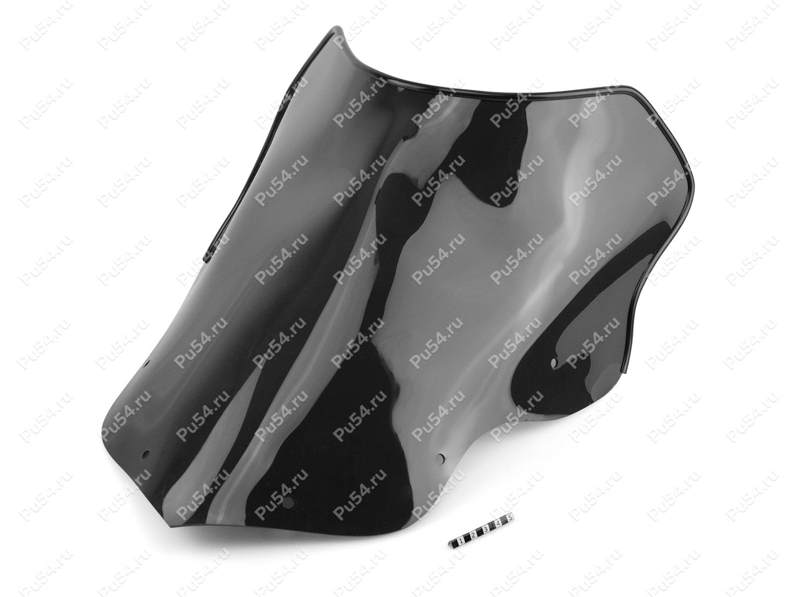Стекло ветровое для снегохода YAMAHA FX NYTRO (35см, 2мм, МПК), Product Code 50-44-419PK, Polyurethane, Image №1