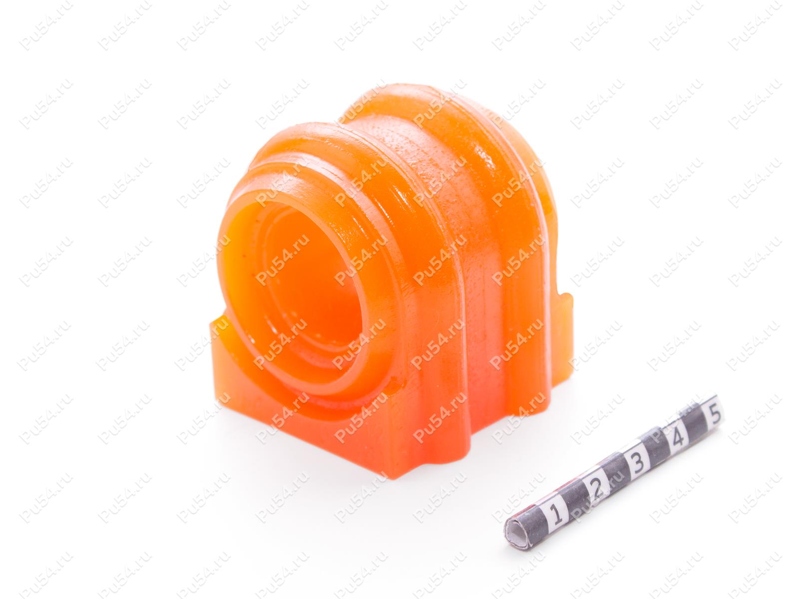 Втулка стабилизатора передней подвески,  ID =22,5мм, Product Code 12-01-141, Polyurethane, PU54/M72/оранжевый, Image №1