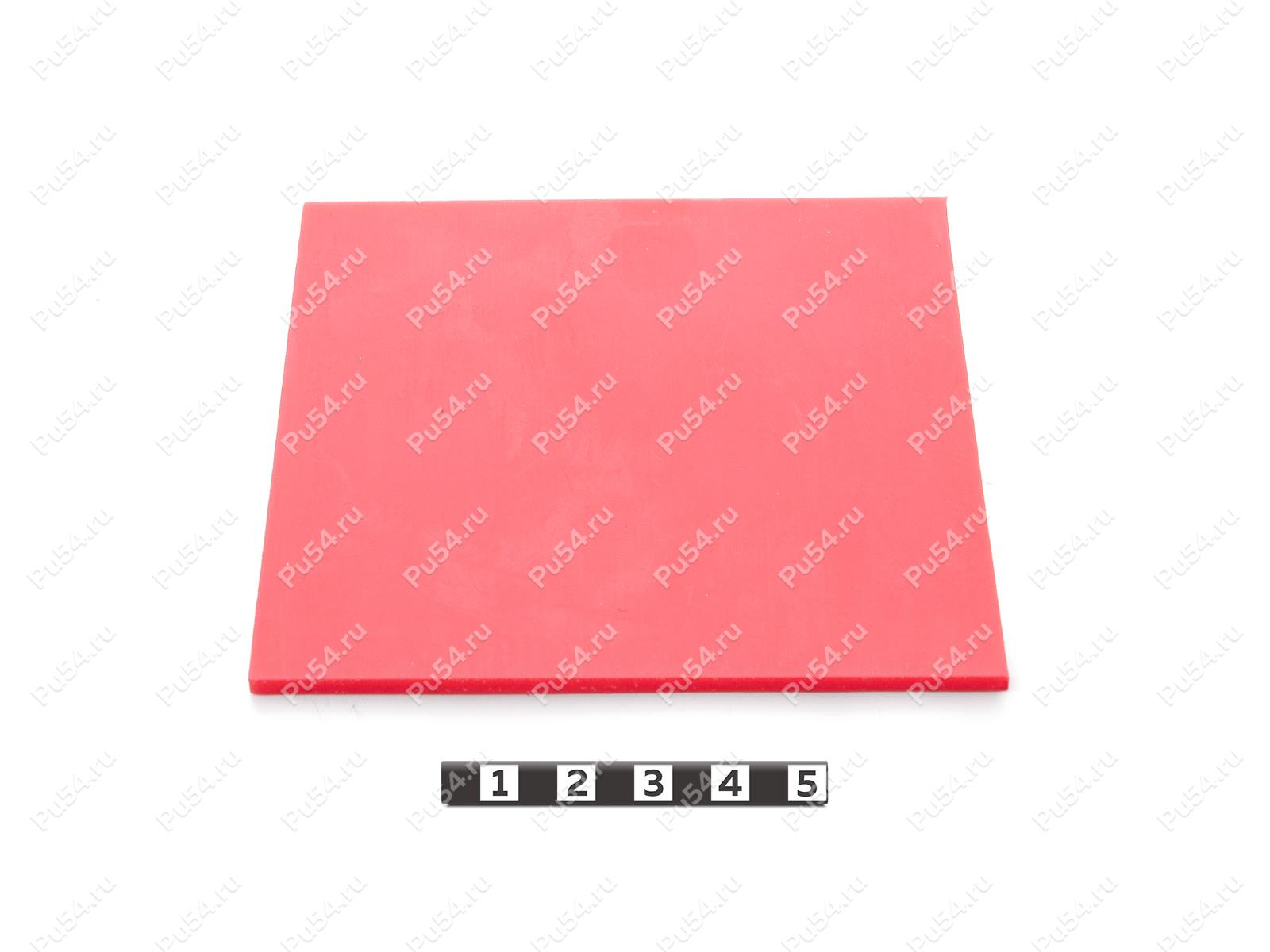 Чистик 100/90/80/80 3мм, Product Code 33-01-1936, Polyurethane, PU54/M92/красный, Image №1