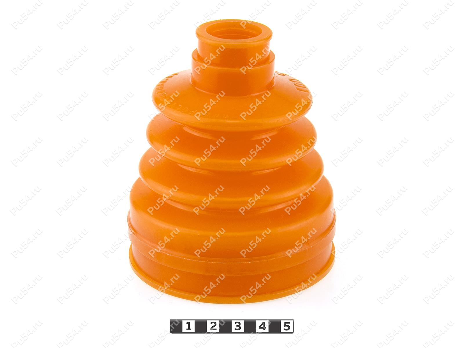 CV-joint dust boot (inner), Product Code 19-05-001, Polyurethane, PU54/E72/red, Image №1