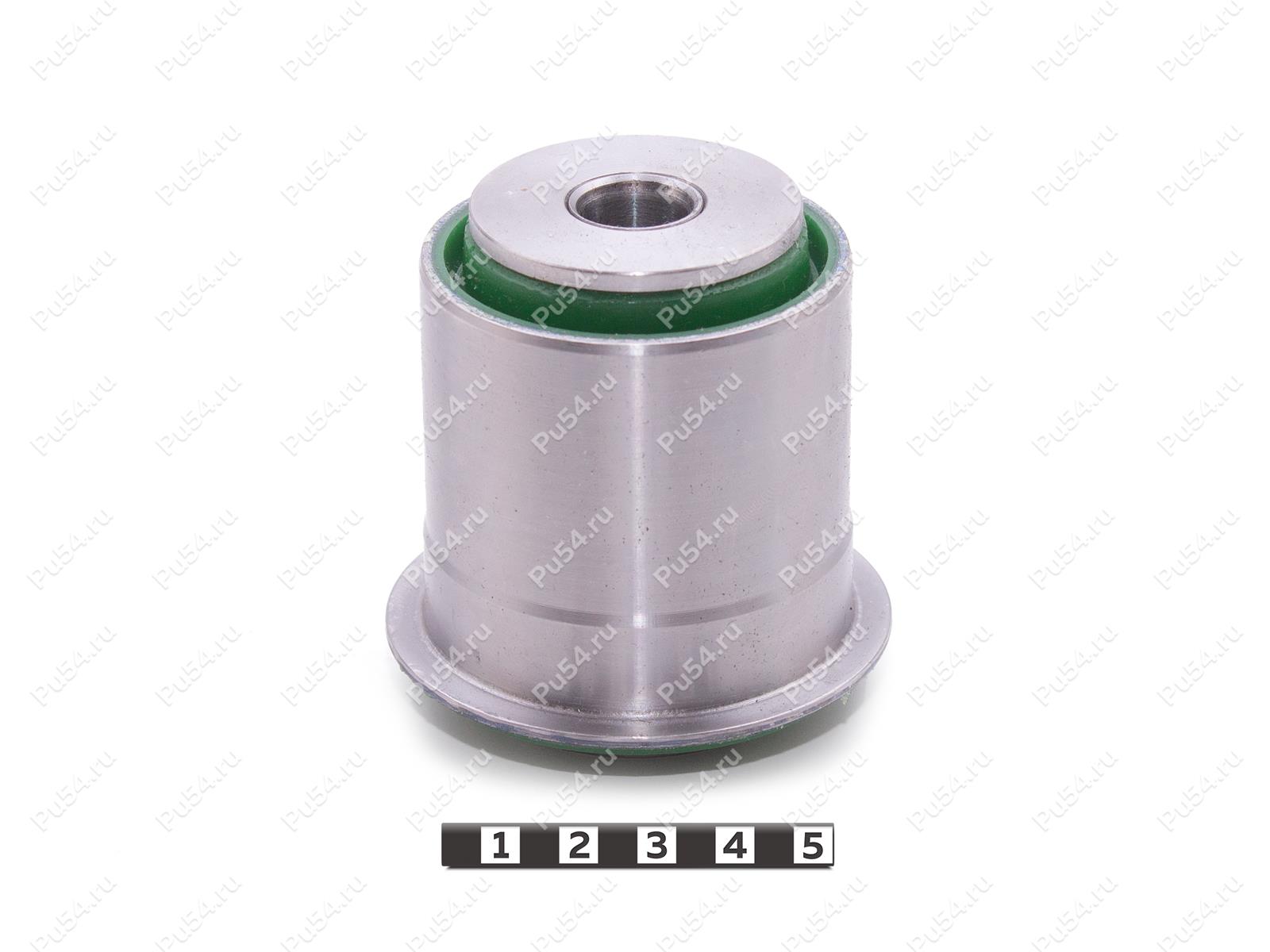 Сайлентблок нижнего рычага передней подвески запрессованный, Product Code 19-06-1671, Polyurethane, PU54/M80/зеленый, Image №1