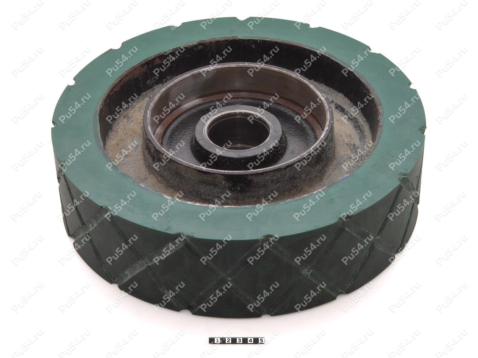 Колесо D 380 x d 295 x H 102 (восстановление), Product Code 333-01-1099, Polyurethane, PU54i/K80/зеленый, Image №1