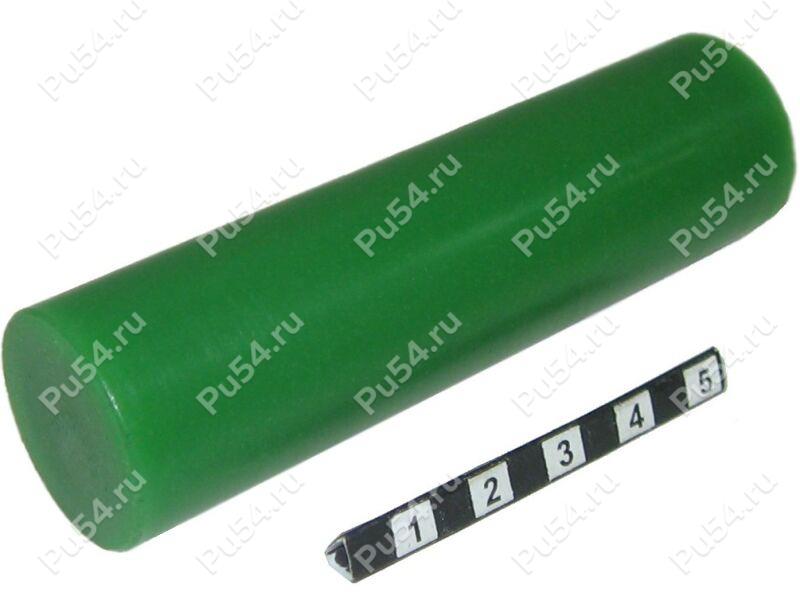 Polyurethane rod, Product Code 33-01-078, Polyurethane, PU54i/K72/темно-оранжевый, Image №1