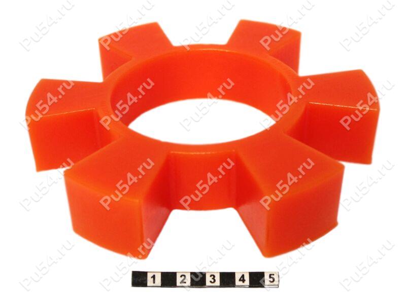 Sprocket D 150 x d 77 x H 28, Product Code 33-01-1026, Polyurethane, PU54/M72/оранжевый, Image №1