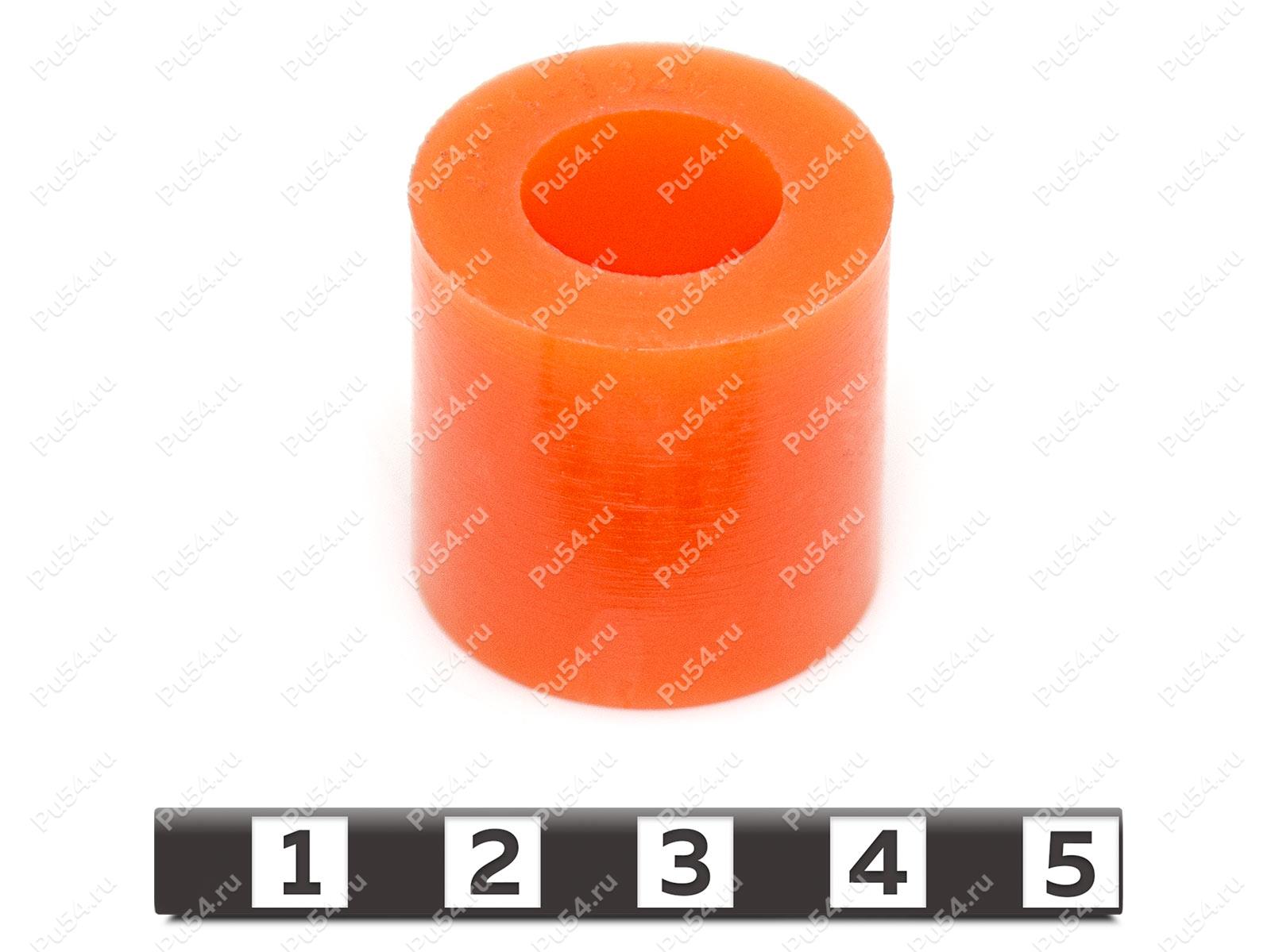 Втулка D 25 x d 14 x H 25, Product Code 33-01-1320, Polyurethane, PU54/M72/оранжевый, Image №1