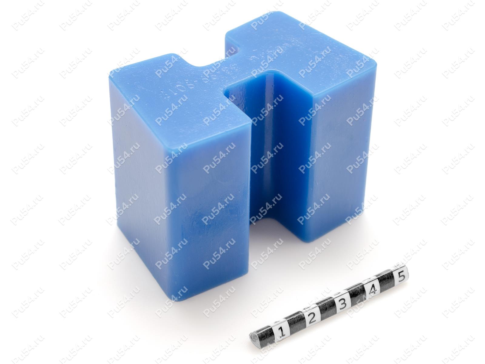 Вставка N-EUpex/Н-Flex 440, эластичный H-образный элемент муфты, Product Code 33-99-9017, Polyurethane, PU54/M87/синий, Image №1