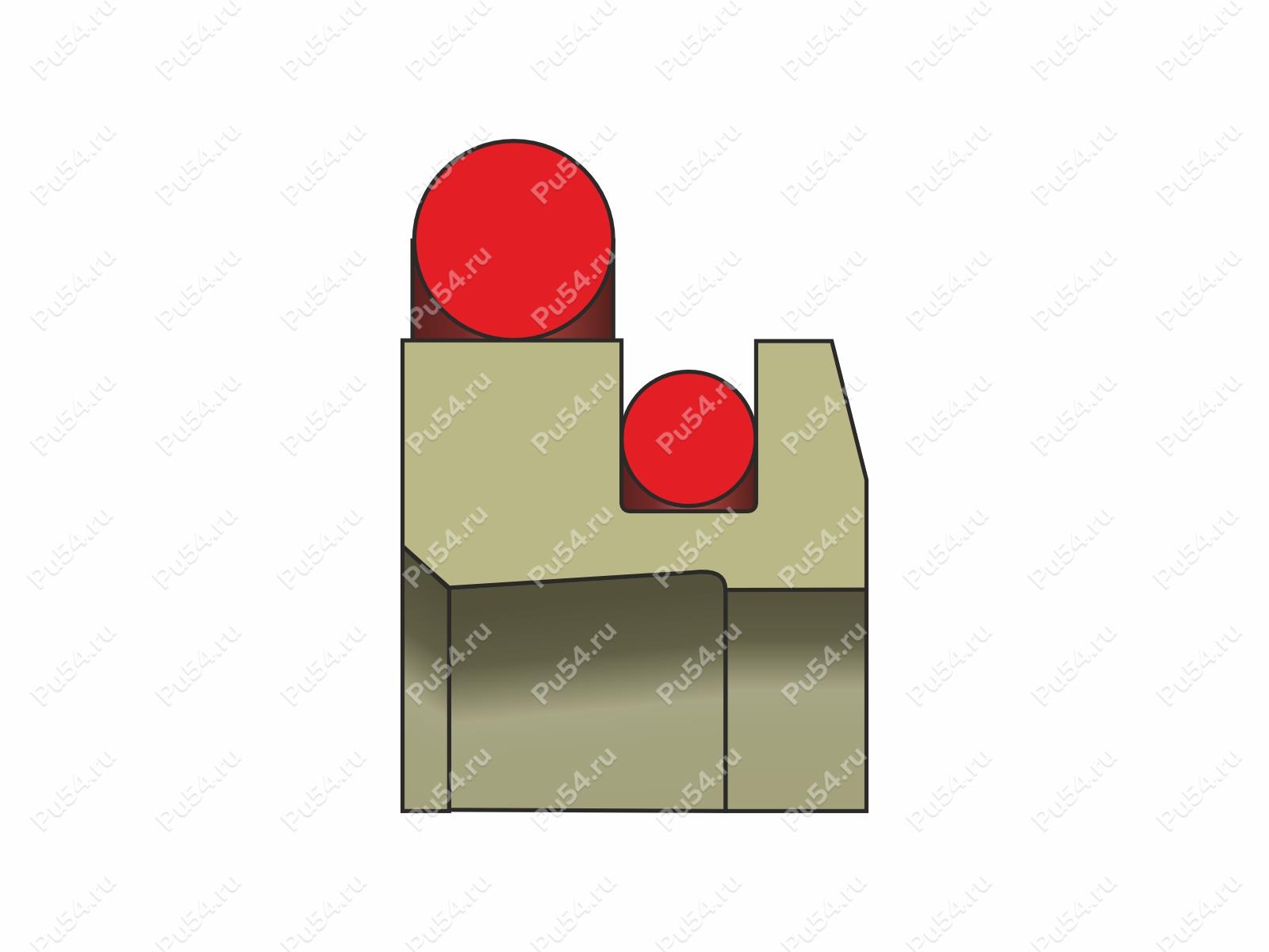Грязесъемник K716 100х122,2х110,7x6,3 аналог K716-100 KASTAS PT2 W22, Product Code 70-02-001190, Polyurethane, PTFE+PU87*M, Image №1