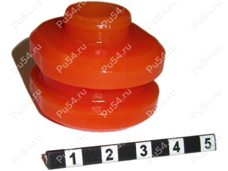 Shock absorber bushing, rear suspension (low), Product Code 1-03-2649, Polyurethane, Image №1