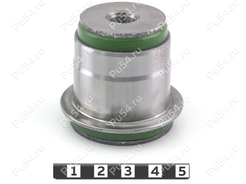 Upper arm silent block, front suspension, pressed-in, Product Code 15-06-28871, Polyurethane, PU54/M80/green, Image №1