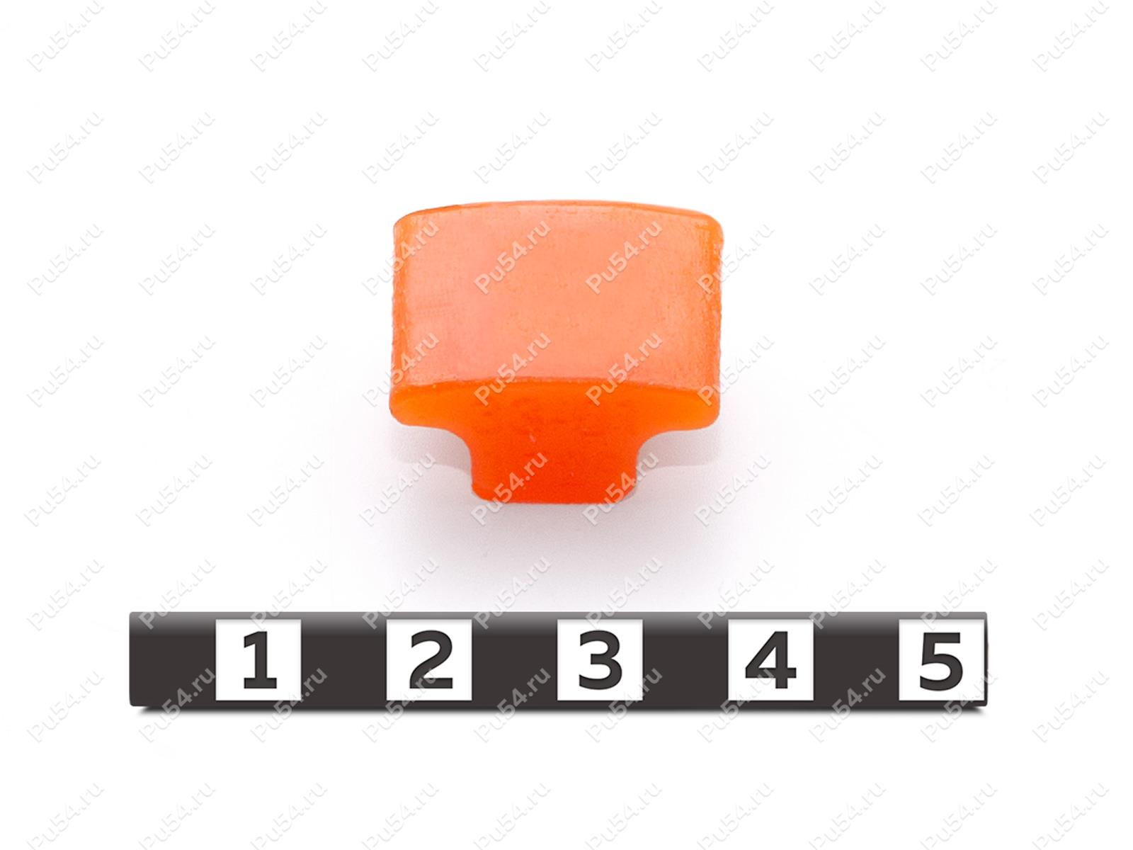 Вставка 10 х 16,5 х 20, Product Code 33-01-1729, Polyurethane, PU54/M72/оранжевый, Image №1