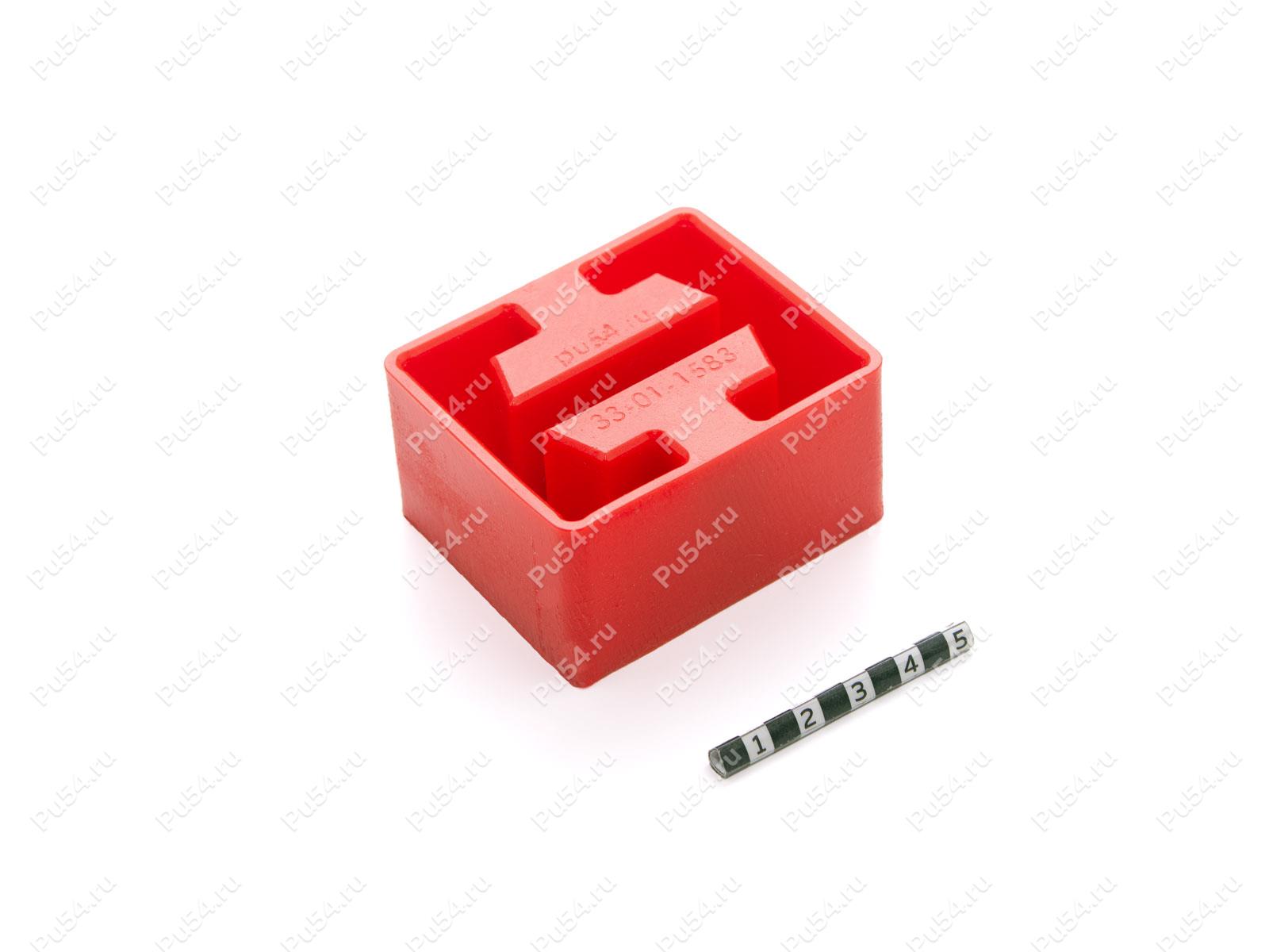 Колпачок защитный, Product Code 33-01-1583, Polyurethane, PU54/K55/красный, Image №1