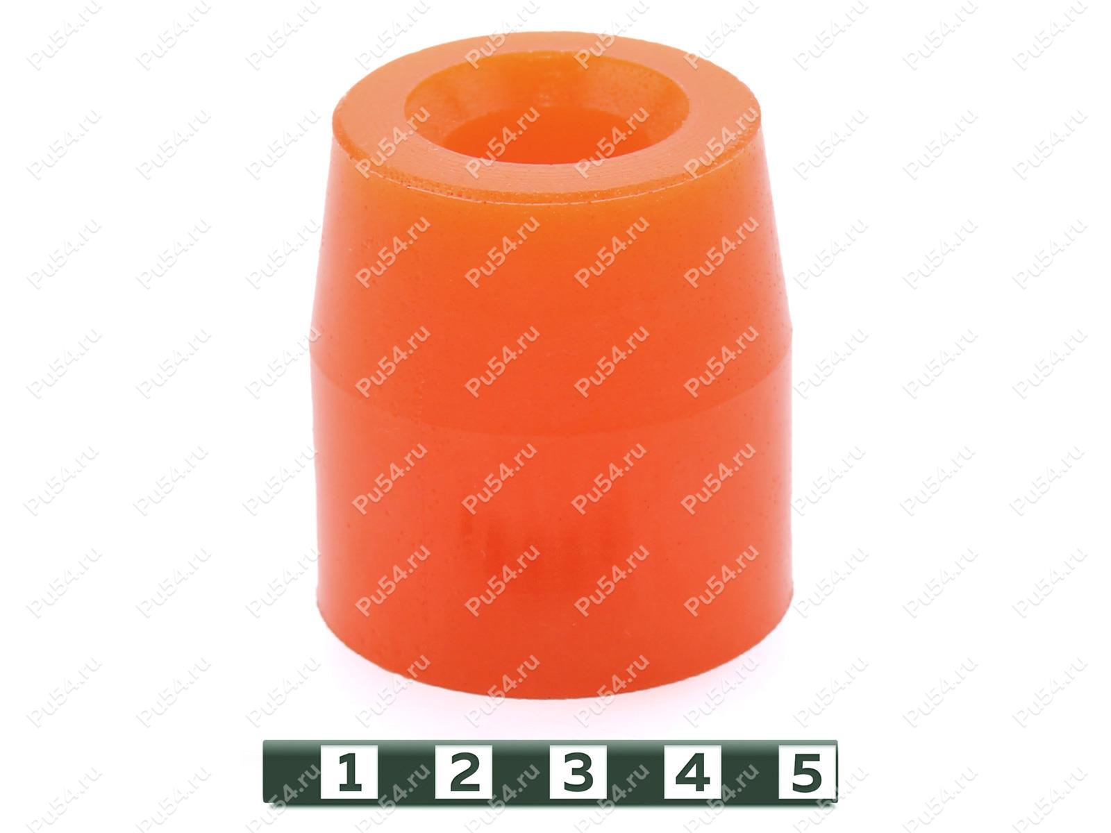 Подушка кузова нижняя 2 ряд, Product Code 40-12-203, Polyurethane, PU54/M72/оранжевый, Image №1