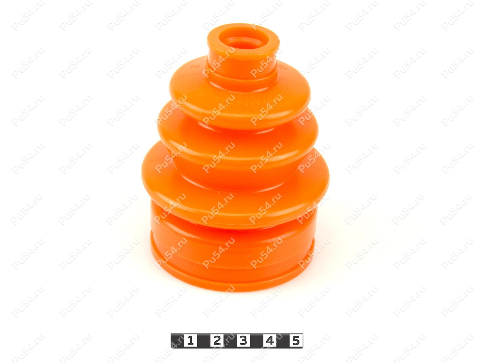 CV-joint inner dust boot, Product Code 50-05-001, Polyurethane, PU54/M72/оранжевый, Image №1