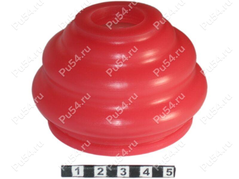 Ball-joint dust boot, front suspension, control arm, Product Code 1-05-040, Polyurethane, PU54/E72/черный, Image №1