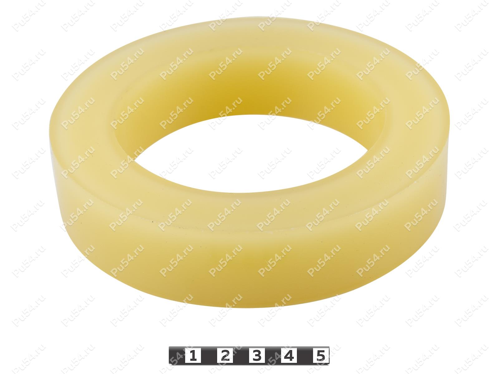Polyurethane roller  D 140 x d 96 x H31, Product Code 33-01-1209, Polyurethane, PU54/K55/бесцветный, Image №1